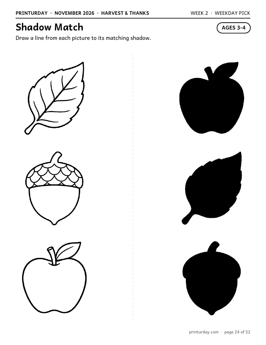 Shadow match page